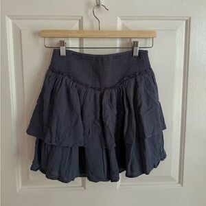 Hollister Blue Mini Skirt